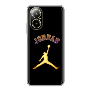 Чехлы для Realme C67 - с картинкой JORDAN (AlphaPrint) (Jordan Gold)