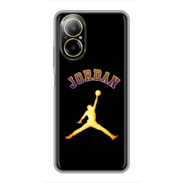 Чехол с принтом «Jordan Gold» для Realme C67 Чехол с принтом «Jordan Gold» для Realme C67