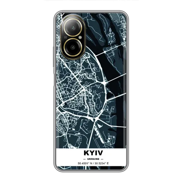 Чохол з принтом «Київ» для Realme C67