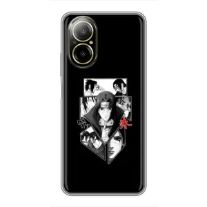 Чохли на тему: Ітачи Учіха для Realme C67 (AlphaPrint) (колаж Ітачі)