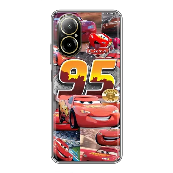 Чохол з принтом «Колаж Блискавка Маквін» для Realme C67