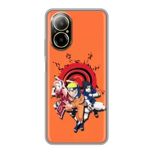 Naruto Anime Чохли для РілМі С67 (AlphaPrint) (команда Наруто)