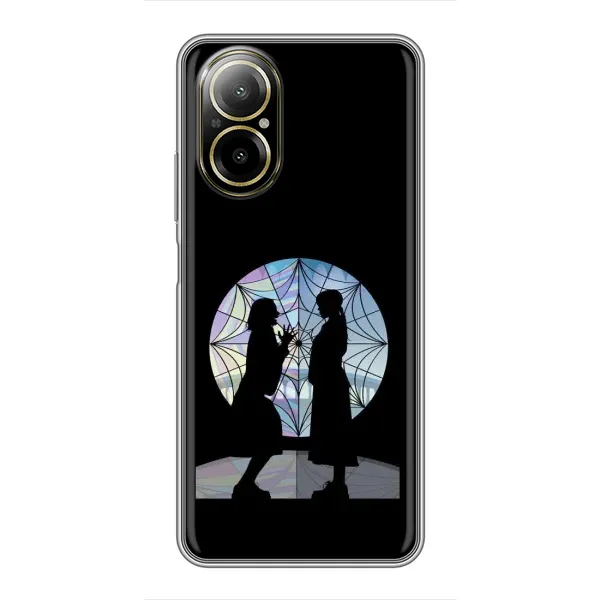 Чехол с принтом «комната Уэнздей» для Realme C67