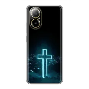 Чехол для Realme C67 (AlphaPrint) - (Христианские)