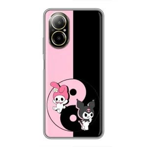 Чохол з кроликом Куромі на Realme C67 (Куромі Інь Янь)