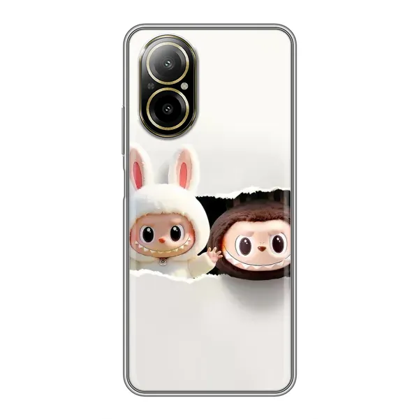 Чохол з принтом «Лабубу» для Realme C67