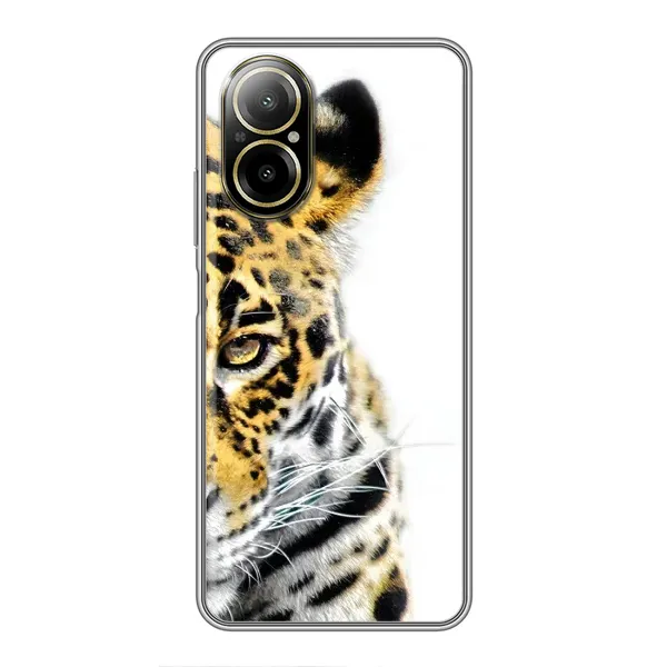 Чехол с принтом «Леопард» для Realme C67
