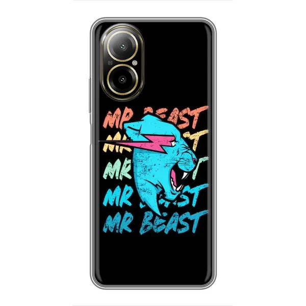Чехол с принтом «logo Mr beast» для Realme C67
