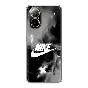 Чехол для Realme C67 - с принтом Найк (AlphaPrint) (Лого Найк)