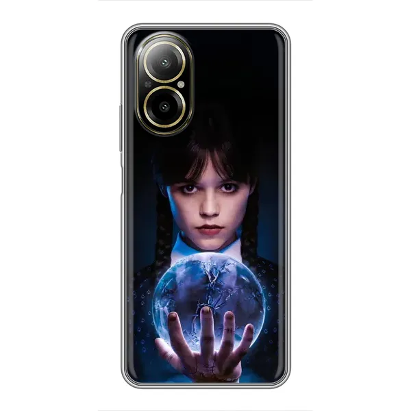 Чохол з принтом «Магічна сфера Венздей» для Realme C67