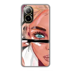 Чехол с печатью для Realme C67 - (Мода) (AlphaPrint)