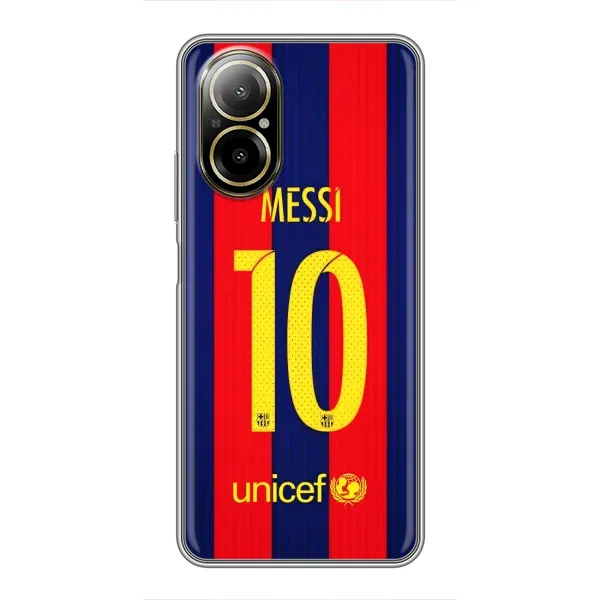 Чехол с принтом «Messi Barca 10» для Realme C67
