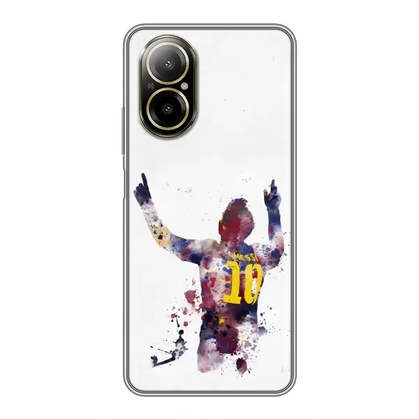 Чехол с принтом «Messi Barca» для Realme C67