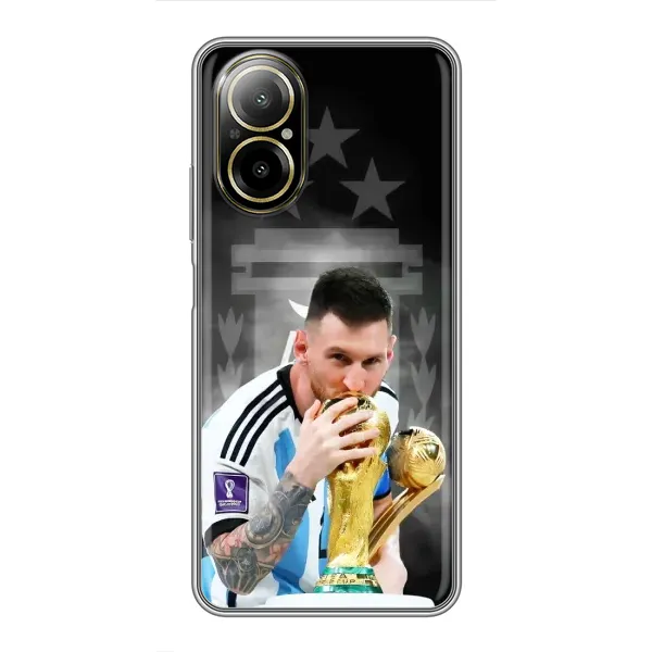Чохол з принтом «Мессі Чемпіон» для Realme C67