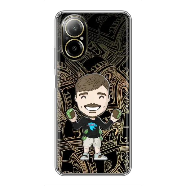 Чехол с принтом «Mister Beast» для Realme C67