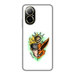 Naruto Anime Чохли для РілМі С67 (AlphaPrint) (Наруто Курама)