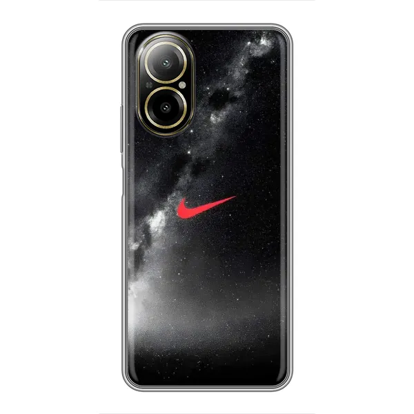 Чехол с принтом «Найк красный» для Realme C67