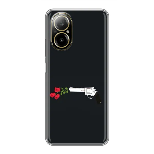 Чехол с принтом «Неожиданные цветы» для Realme C67 Чехол с принтом «Неожиданные цветы» для Realme C67