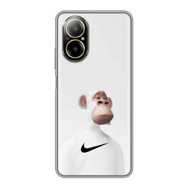 Чехол с принтом «обезьяна NFT Nike» для Realme C67