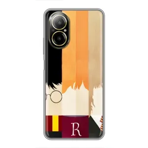 Чохли з Гаррі Поттером для Realme C67 (AlphaPrint) (обкладинка Гарі Потера)