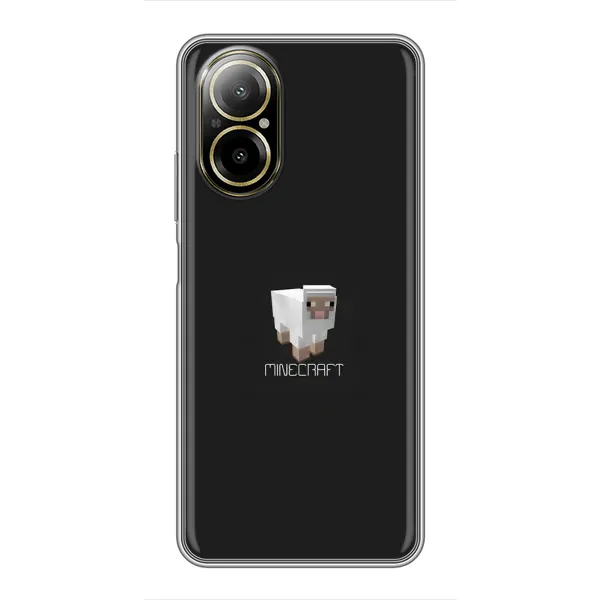 Чохол з принтом «Овечка Майнкрафт» для Realme C67