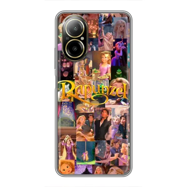 Чехол с принтом «Коллаж Рапунцель» для Realme C67