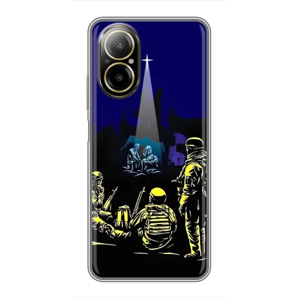 Чехол с принтом «Рождество в Украине» для Realme C67