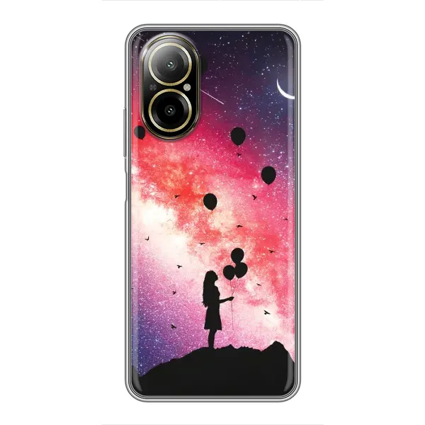 Чехол с принтом «С шариками» для Realme C67