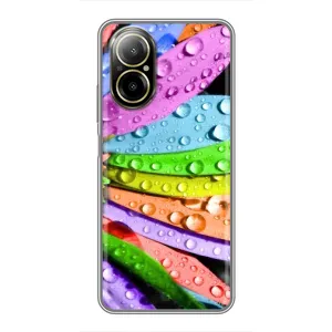 Чехлы (ART) Цветы на Realme C67 (VPrint) (Семиквітка)