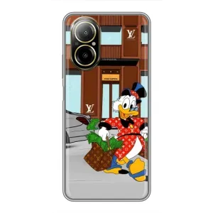 Чехли для Realme C67 - Скрудж МакДак Louis Vuitton (PREMIUMPrint) (Скрудж ЛВ)