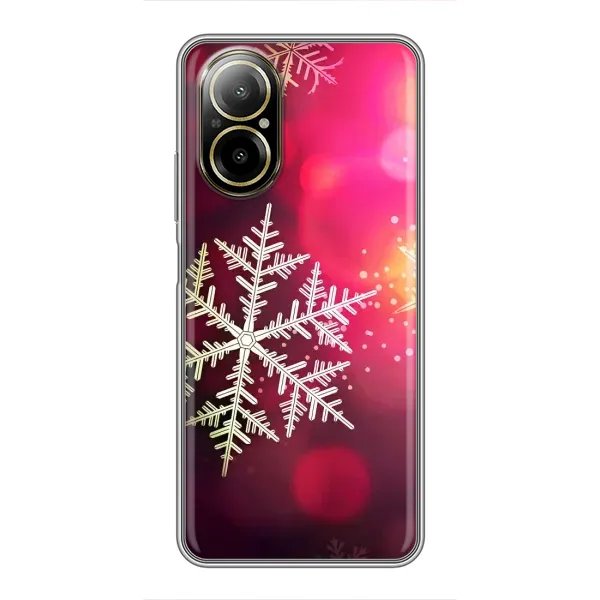 Чохол з принтом «Сніжинка» для Realme C67 Чохол з принтом «Сніжинка» для Realme C67