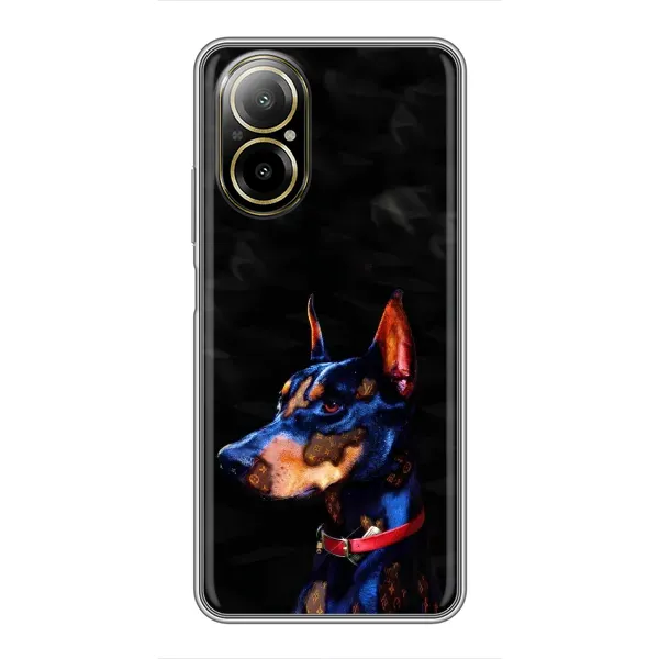 Чехол с принтом «Собака» для Realme C67