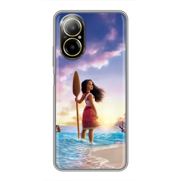 Чохол з принтом «Моана з веслом» для Realme C67