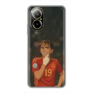 Чохол з футболістом Ламін Ямаль Realme C67 (Ямаль аніме)