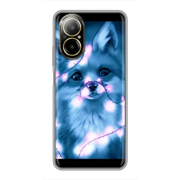 Чехол с принтом «Яркая лисичка» для Realme C67 Чехол с принтом «Яркая лисичка» для Realme C67