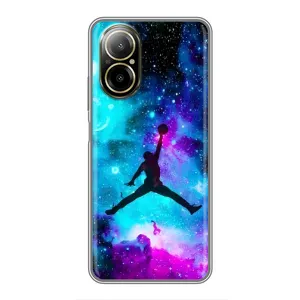 Чехлы для Realme C67 - с картинкой JORDAN (AlphaPrint) (Яркий Джордан)
