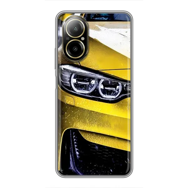 Чехол с принтом «Желтая машина» для Realme C67