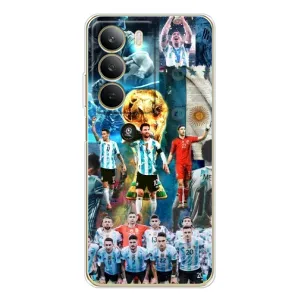 Чехлы Месси для Realme C71 (AlphaPrint) (Аргентина Месси)