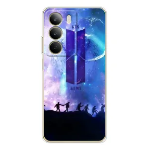 Чехлы BTS для Realme C71 (AlphaPrint) (Army BTS)