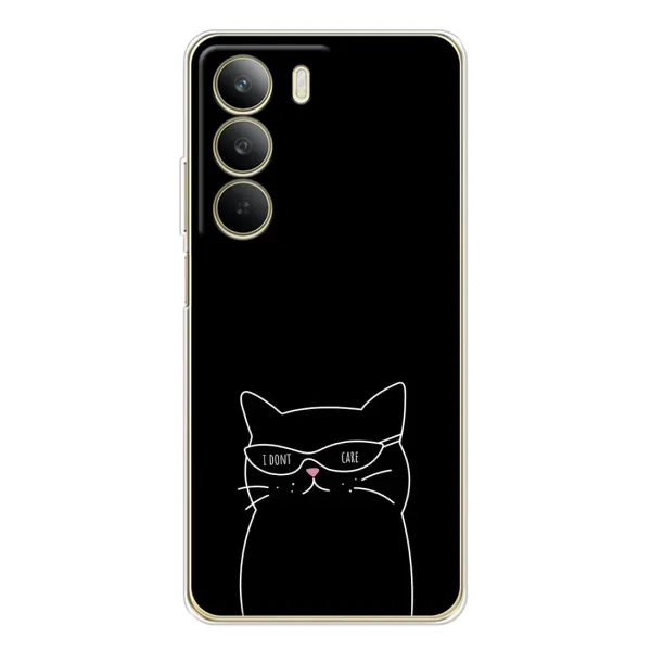 Чохол з принтом «Байдужий кіт» для Realme C71 Чохол з принтом «Байдужий кіт» для Realme C71