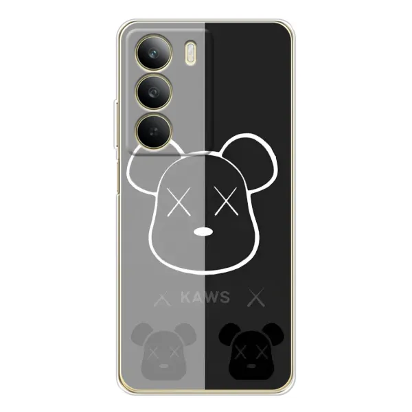 Чехол с принтом «БеарБрик глаза» для Realme C71