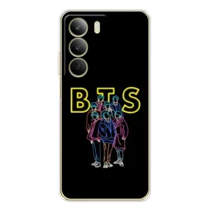 Чехлы BTS для Realme C71 (AlphaPrint) (BTS стайл)