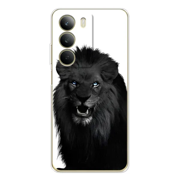Чехол с принтом «Черный ЛЕВ» для Realme C71