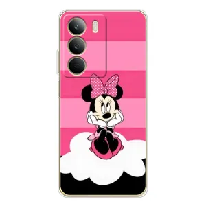 Эксклюзивный чехол для Realme C71 (AlphaPrint - Мультяшные) (Девочка Maus)