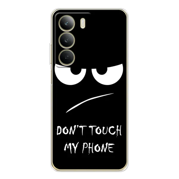 Чохол з принтом «Dont Touch» для Realme C71 Чохол з принтом «Dont Touch» для Realme C71