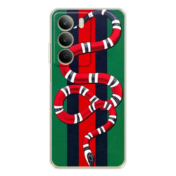 Чехол с принтом «Gucci змия» для Realme C71 Чехол с принтом «Gucci змия» для Realme C71