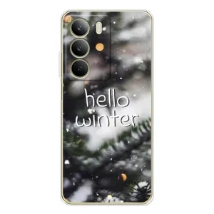 Новогодние, Праздничные Чехлы для Realme C71 - 2024 год (Hello winter)