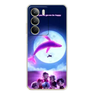 Чехлы BTS для Realme C71 (AlphaPrint) (КИТ BTS)