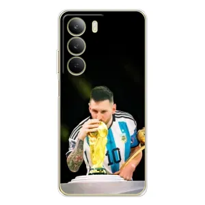 Чехлы для Realme C71 (Leo чемпион) (AlphaPrint) (Кубок Месси)