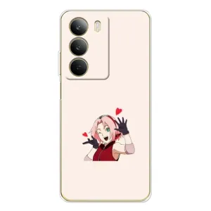 Чохли Персонажі Аніме Наруто для Realme C71 (AlphaPrint) (Лайк Сакура)